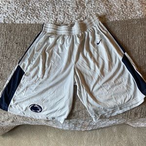 NIKE PENN STATE TEAM ISSUED BASKETBALL SHORTS